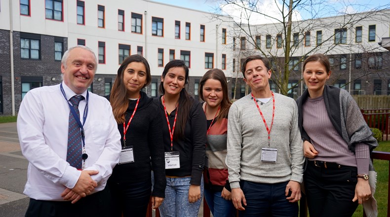 Chilean teachers at Shotton Hall