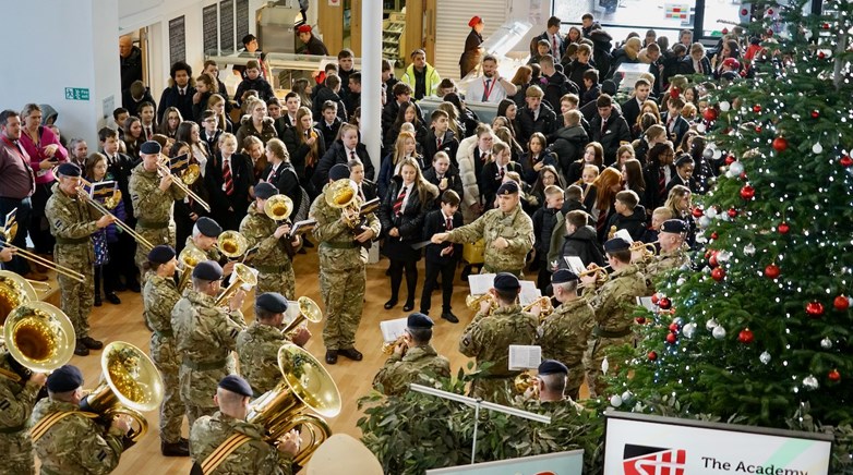 British Army Band of Catterick visit