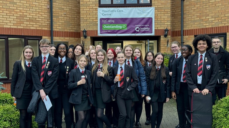 Our choir spread the festive cheer! | The Academy at Shotton Hall